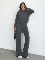 Акція на Костюм жіночий SHEIN GD-00194845 XL-Tall Сірий від Rozetka