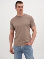 Акція на Футболка бавовняна чоловіча EQUILIBRI M213 016 000-68203 XL Mocco від Rozetka