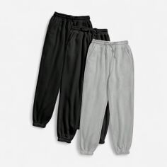 Акція на Спортивні штани жіночі SHEIN GD-00209908 2XL Різнокольорові 3 шт від Rozetka