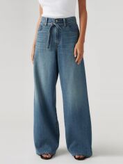 Акція на Джинси Baggy жіночі Levi`s XL Straight Stop Flaxing A8701-0009 25-31 Сині від Rozetka