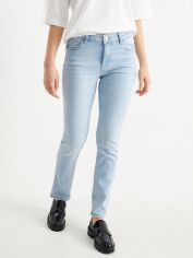 Акція на Джинси Slim fit жіночі C&A GD-00109869 36 Блакитні від Rozetka