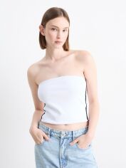 Акція на Топ жіночий C&A GD-00192469 L Білий від Rozetka