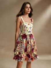 Акція на Сукня жіноча SHEIN GD-00203729 L Комбінована від Rozetka