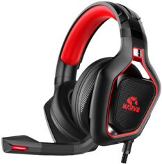 Акція на Навушники MARVO HG8960 PRO Red-LED від Rozetka