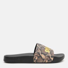 Акція на Жіночі шльопанці для пляжу Puma Leadcat 2.0 Snake Chic 40068001 35.5 (3UK) 22 см Puma Black-Gold від Rozetka