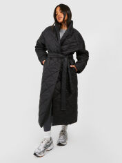 Акція на Куртка демісезонна жіноча Boohoo GD-00188009 14 Чорна від Rozetka