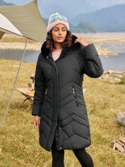 Акція на Куртка демісезонна жіноча SHEIN GD-00203269 XS Чорна від Rozetka