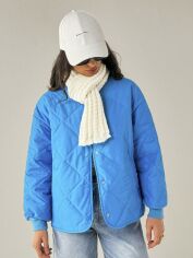 Акція на Куртка демісезонна жіноча SHEIN GD-00214824 XS Бірюзова від Rozetka