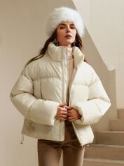 Акція на Пальто жіноче SHEIN GD-00208804 M Бежеве від Rozetka