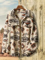Акція на Куртка демісезонна жіноча SHEIN GD-00203663 3XL Різнокольорова від Rozetka