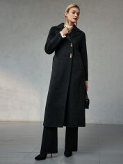 Акція на Пальто жіноче SHEIN GD-00218891 S Сіре від Rozetka