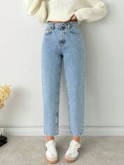 Акція на Джинси Slim Fit жіночі SHEIN GD-00195507 40 Блакитні від Rozetka