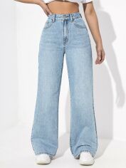 Акція на Джинси жіночі SHEIN GD-00221891 XS Блакитні від Rozetka