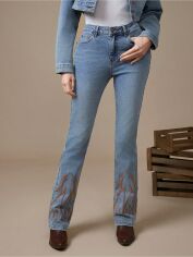 Акція на Джинси жіночі SHEIN GD-00220788 27 Блакитні від Rozetka