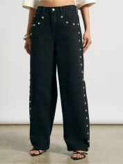 Акція на Джинси жіночі SHEIN GD-00211105 26 Чорні від Rozetka