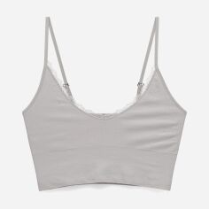Акція на Топ жіночий Pretty Little Thing GD-00188254 XL Сірий від Rozetka