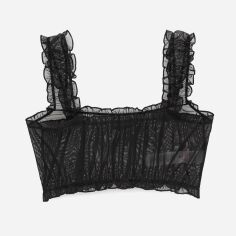 Акція на Топ жіночий Pretty Little Thing GD-00188518 S Чорний від Rozetka