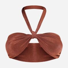 Акція на Топ жіночий Pretty Little Thing GD-00187269 10 Коричневий від Rozetka