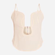 Акція на Топ жіночий Pretty Little Thing GD-00187369 8 Молочний від Rozetka