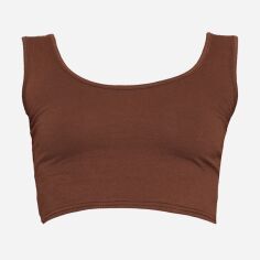 Акція на Топ жіночий Pretty Little Thing GD-00187453 8 Коричневий від Rozetka