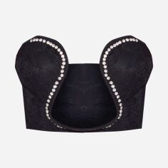 Акція на Топ жіночий Pretty Little Thing GD-00187701 10 Чорний від Rozetka