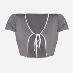 Акція на Топ жіночий Pretty Little Thing GD-00187822 4 Хакі від Rozetka