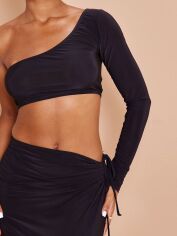 Акція на Топ жіночий Pretty Little Thing GD-00187579 14 Чорний від Rozetka