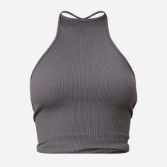 Акція на Топ жіночий Pretty Little Thing GD-00187831 L Сірий від Rozetka