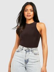 Акція на Топ жіночий Boohoo GD-00188331 6 Коричневий від Rozetka