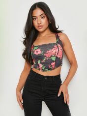 Акція на Топ жіночий Boohoo GD-00188104 10 Чорний від Rozetka