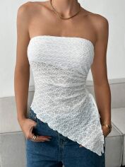 Акція на Топ жіночий SHEIN GD-00225466 L Білий від Rozetka