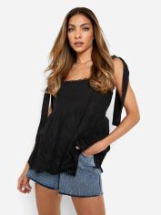 Акція на Топ жіночий Boohoo GD-00187949 6 Чорний від Rozetka