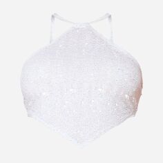 Акція на Топ жіночий Pretty Little Thing GD-00187281 16 Білий від Rozetka