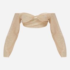 Акція на Топ жіночий Pretty Little Thing GD-00187267 12 Бежевий від Rozetka