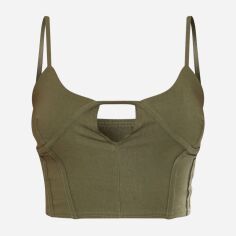 Акція на Топ жіночий Pretty Little Thing GD-00187617 12 Оливковий від Rozetka