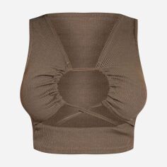 Акція на Топ жіночий Pretty Little Thing GD-00187543 12 Хакі від Rozetka
