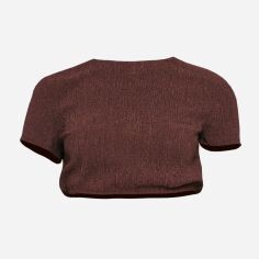 Акція на Топ жіночий Pretty Little Thing GD-00187551 12 Коричневий від Rozetka