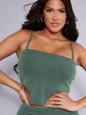 Акція на Топ жіночий Pretty Little Thing GD-00188541 6 Зелений від Rozetka