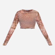 Акція на Топ жіночий Pretty Little Thing GD-00188268 10 Бежевий від Rozetka
