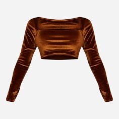 Акція на Топ жіночий Pretty Little Thing GD-00187758 10 Коричневий від Rozetka