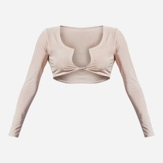 Акція на Топ жіночий Pretty Little Thing GD-00187188 16 Бежевий від Rozetka