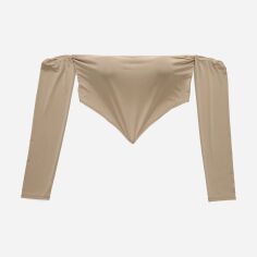 Акція на Топ жіночий Pretty Little Thing GD-00188324 14 Бежевий від Rozetka
