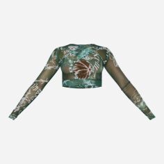 Акція на Топ жіночий Pretty Little Thing GD-00188274 8 Зелений від Rozetka