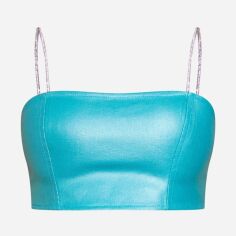 Акція на Топ жіночий Pretty Little Thing GD-00187803 10 Бірюзовий від Rozetka
