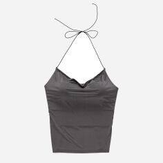 Акція на Топ жіночий Pretty Little Thing GD-00187213 10 Сірий від Rozetka