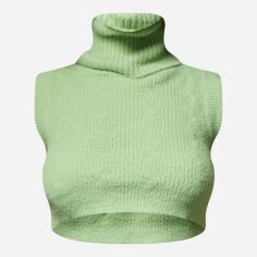 Акція на Топ жіночий Pretty Little Thing GD-00187345 XS Зелений від Rozetka
