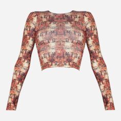 Акція на Топ жіночий Pretty Little Thing GD-00188471 10 Різнокольоровий від Rozetka