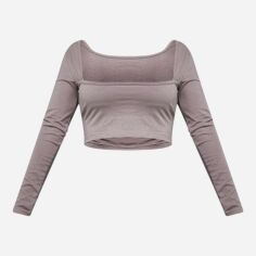 Акція на Топ жіночий Pretty Little Thing GD-00188528 18 Світло-коричневий від Rozetka