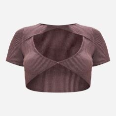 Акція на Топ жіночий Pretty Little Thing GD-00187154 L Коричневий від Rozetka