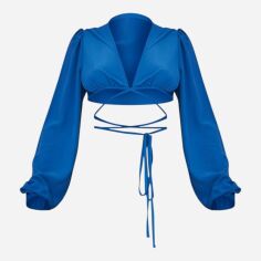 Акція на Топ жіночий Pretty Little Thing GD-00187916 12 Синій від Rozetka